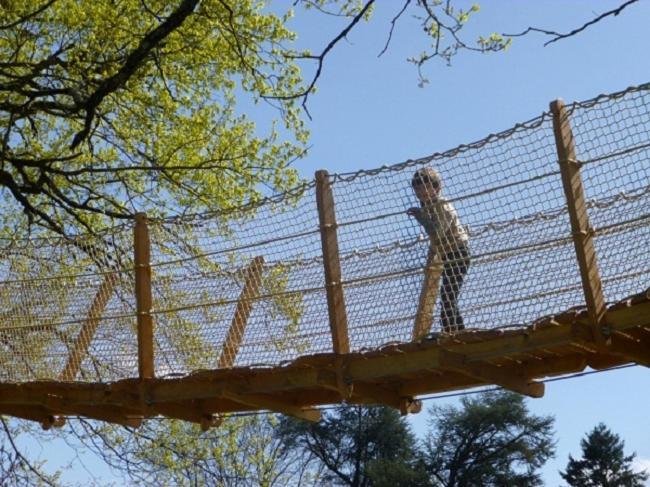 Cabane Perchee Dans Les Arbres Saint-Hilaire-en-Morvan Bagian luar foto