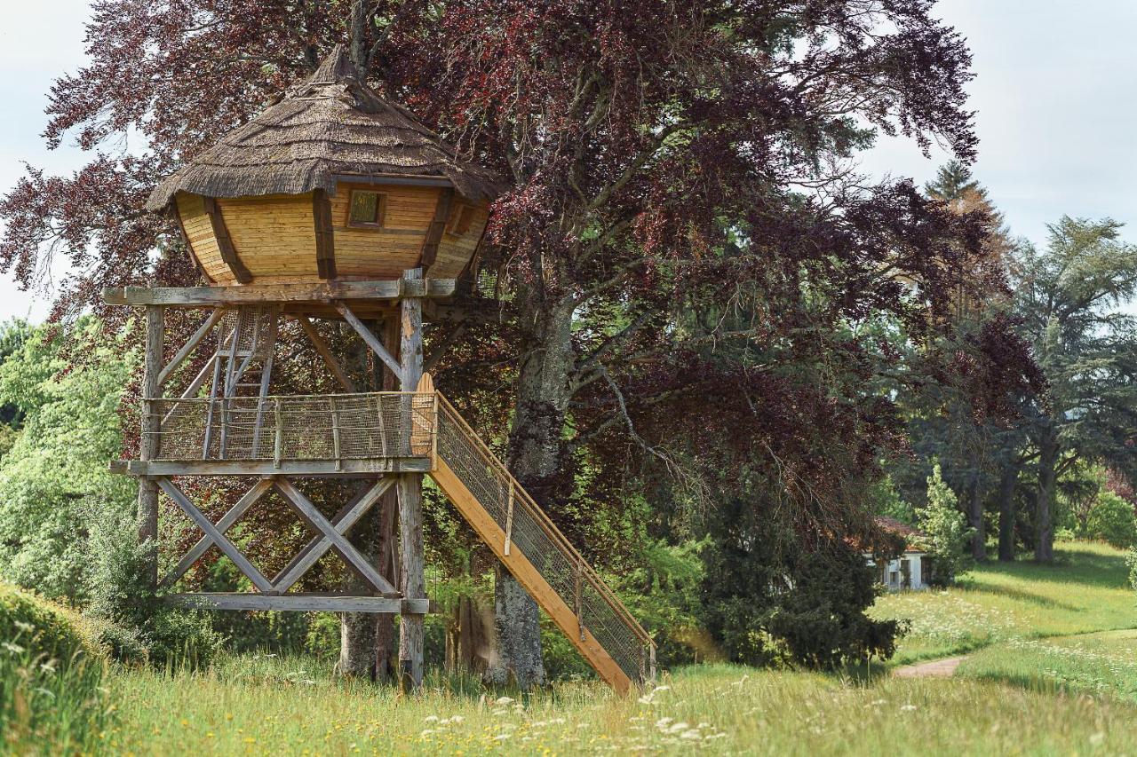 Cabane Perchee Dans Les Arbres Saint-Hilaire-en-Morvan Bagian luar foto