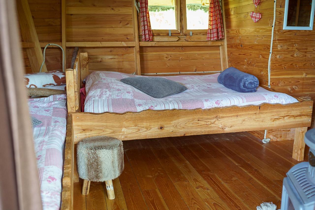 Cabane Perchee Dans Les Arbres Saint-Hilaire-en-Morvan Bagian luar foto