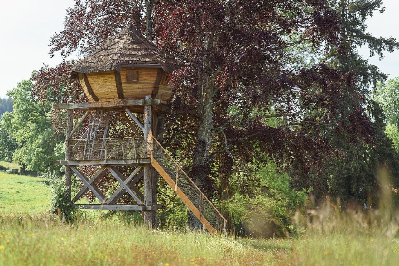 Cabane Perchee Dans Les Arbres Saint-Hilaire-en-Morvan Bagian luar foto
