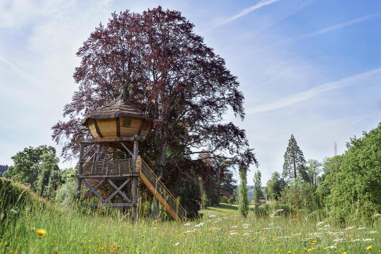 Cabane Perchee Dans Les Arbres Saint-Hilaire-en-Morvan Bagian luar foto